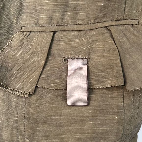 VALENTINO ROMA linen blazer coat - Picture 3 of 5